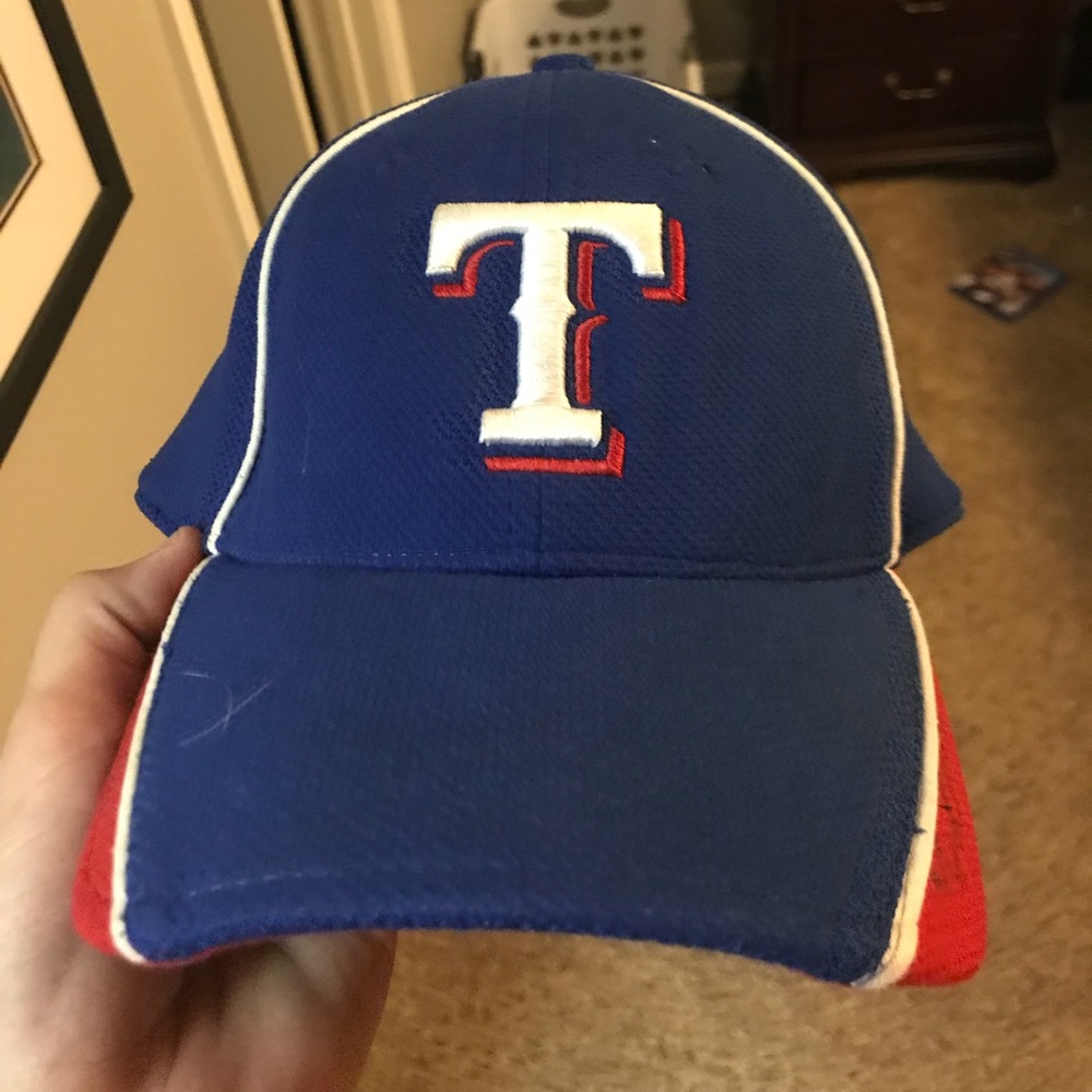 Autographed Nelson Cruz hat Texas Rangers